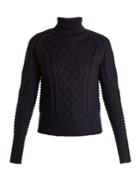Mary Katrantzou Lancelot Roll-neck Wool Sweater