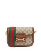 Gucci - 1955 Horsebit Gg-supreme Canvas Cross-body Bag - Womens - Beige Multi