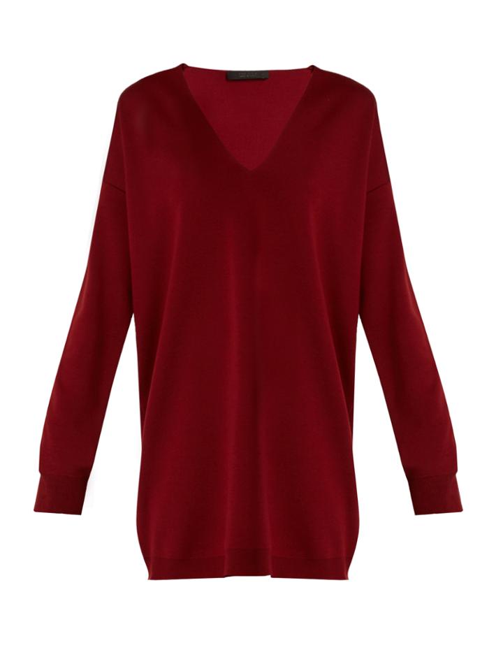 The Row Miru V-neck Sweater