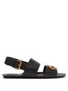 Matchesfashion.com Gucci - Gg Marmont Leather Sandals - Mens - Black