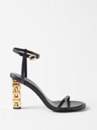 Givenchy - G Cube 85 Leather Sandals - Womens - Black