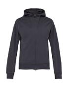 Matchesfashion.com Y-3 - Zip Through Cotton Hooded Sweatshirt - Mens - Grey