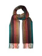 Paul Smith Fading Artist Stripe Cashmere Scarf