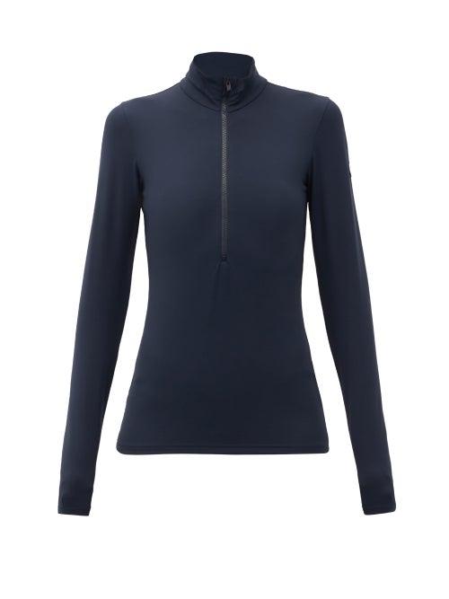 Matchesfashion.com Fusalp - Gemini Iii Jersey Base-layer Jacket - Womens - Navy