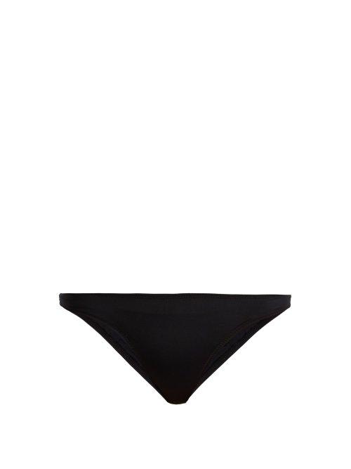 Matchesfashion.com Solid & Striped - The Tiffany High Waisted Bikini Briefs - Womens - Black