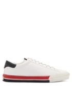 Matchesfashion.com Moncler - Montpellier Leather Trainers - Mens - White Multi