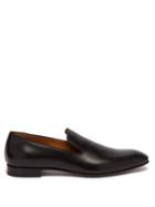Mens Shoes Christian Louboutin - Dandelion Leather Loafers - Mens - Black