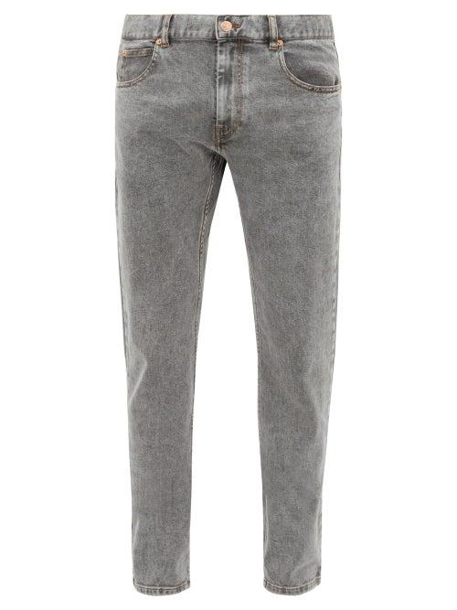 Matchesfashion.com Isabel Marant - Kanh Slim Leg Jeans - Mens - Grey