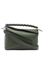 Matchesfashion.com Loewe - Puzzle Small Leather Cross-body Bag - Womens - Khaki