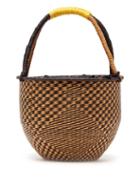 Matchesfashion.com Sensi Studio - Woven Basket Bag - Womens - Black Multi