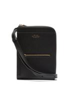Mens Bags Smythson - Panama Grained-leather Cross-body Bag - Mens - Black