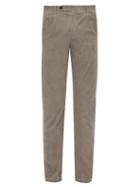 Matchesfashion.com Massimo Alba - Watercolour Corduroy Trousers - Mens - Grey