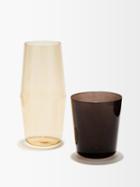 R+d.lab - Luisa Bonne Nuit Carafe And Glass Set - Sand