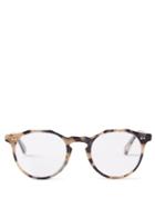Monc - Kallio Round Tortoiseshell Bio-acetate Glasses - Mens - Tortoiseshell