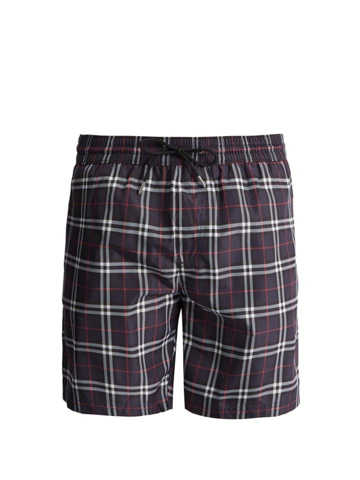 Burberry Guilt Vintage-print Swim Shorts