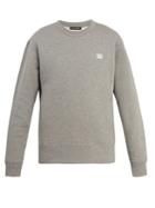 Acne Studios Fairview Face Patch Cotton Sweatshirt