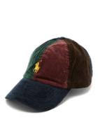 Matchesfashion.com Polo Ralph Lauren - Logo Embroidered Corduroy Baseball Cap - Mens - Multi