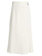 Proenza Schouler Flared Tie-waist Crepe Skirt