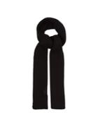 2 Moncler Logo-appliqu Wool Scarf