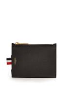 Thom Browne Grained-leather Zip Wallet