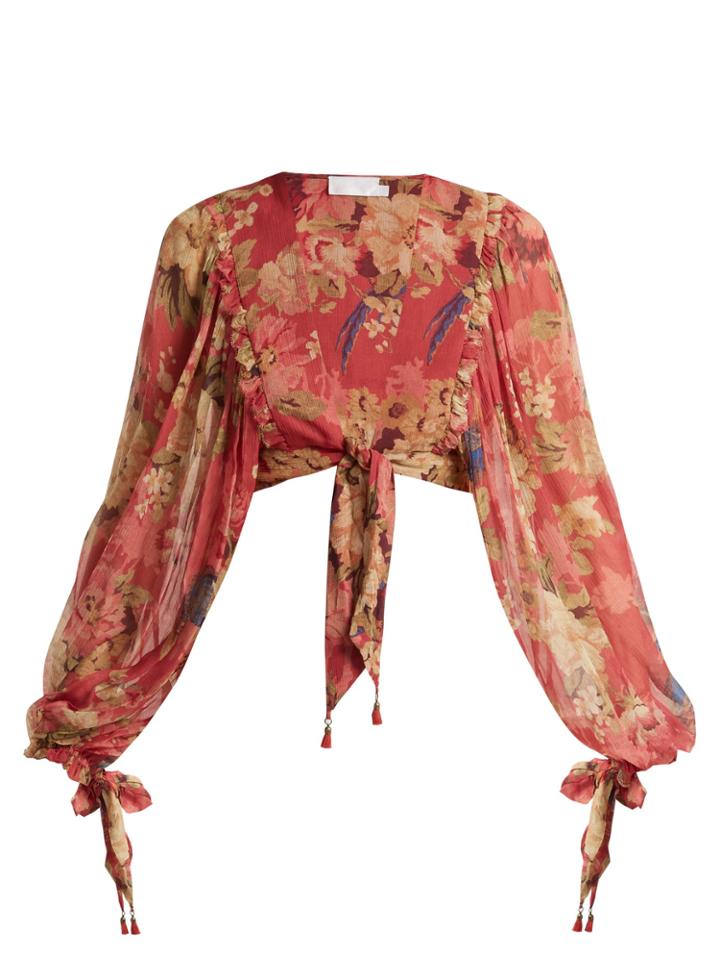 Zimmermann Melody Tie-front Top