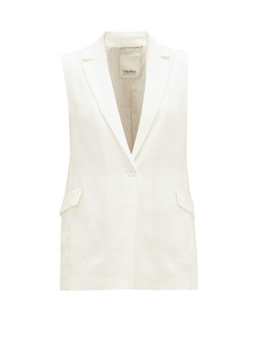 Matchesfashion.com S Max Mara - Hamburg Jacket - Womens - White