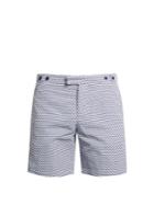 Frescobol Carioca Tailored Alpoador-print Swim Shorts