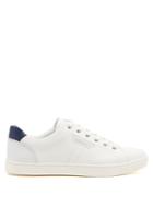 Dolce & Gabbana Contrast-heel Low-top Leather Trainers