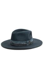 Matchesfashion.com Fil Hats - Telluride Hand Painted Cashmere Blend Hat - Womens - Navy