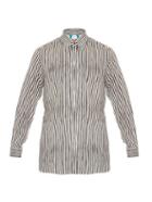 Paul Smith Point-collar Striped Cotton-blend Shirt