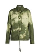 Raey Patch-pocket Tie-dye Twill Jacket