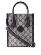 Gucci - Mini Gg-canvas And Leather Tote Bag - Mens - Black Multi