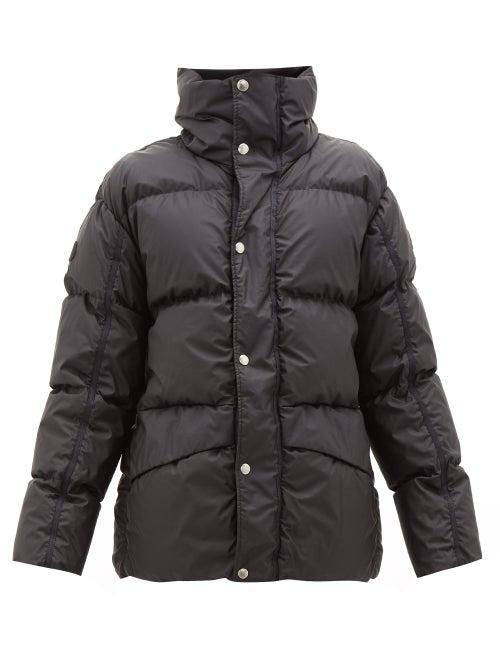 Matchesfashion.com 6 Moncler1017 Alyx 9sm - Rollercoaster Buckle-harness Quilted Down Coat - Mens - Black
