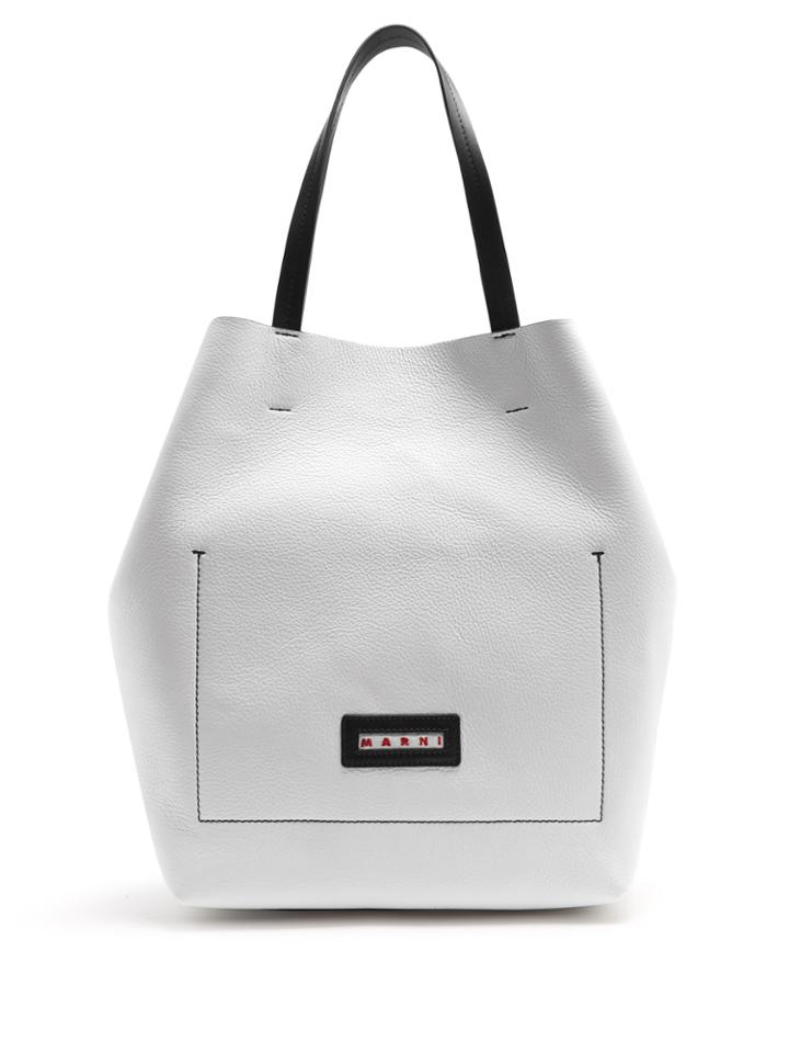 Marni Bi-colour Leather Tote