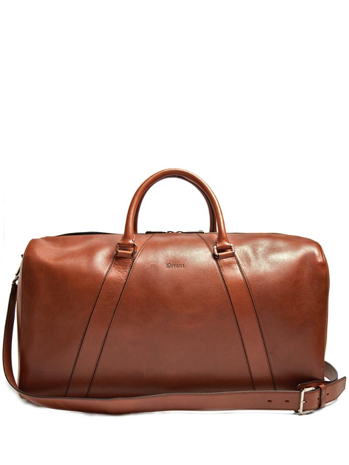 Brioni Empire Escape Leather Holdall