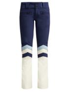 Matchesfashion.com Perfect Moment - Aurora Flare Ii Ski Trousers - Womens - Navy White