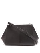Matchesfashion.com Aesther Ekme - Origami Leather Shoulder Bag - Womens - Black