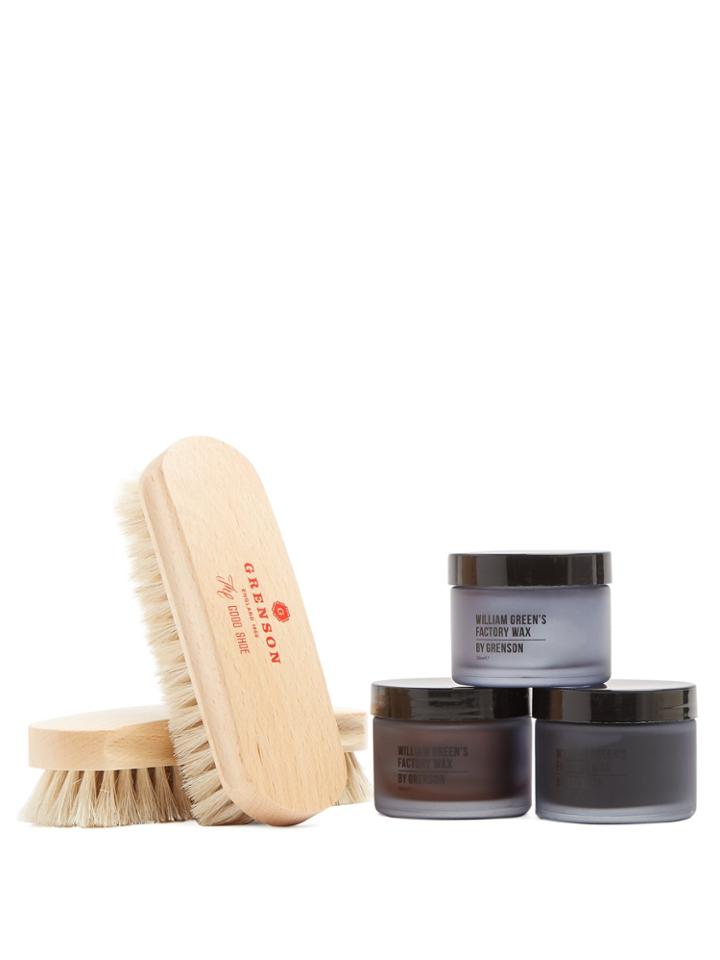 Grenson Factory-wax Shoe-care Kit