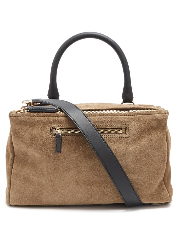 Givenchy Pandora Medium Studded Suede Bag