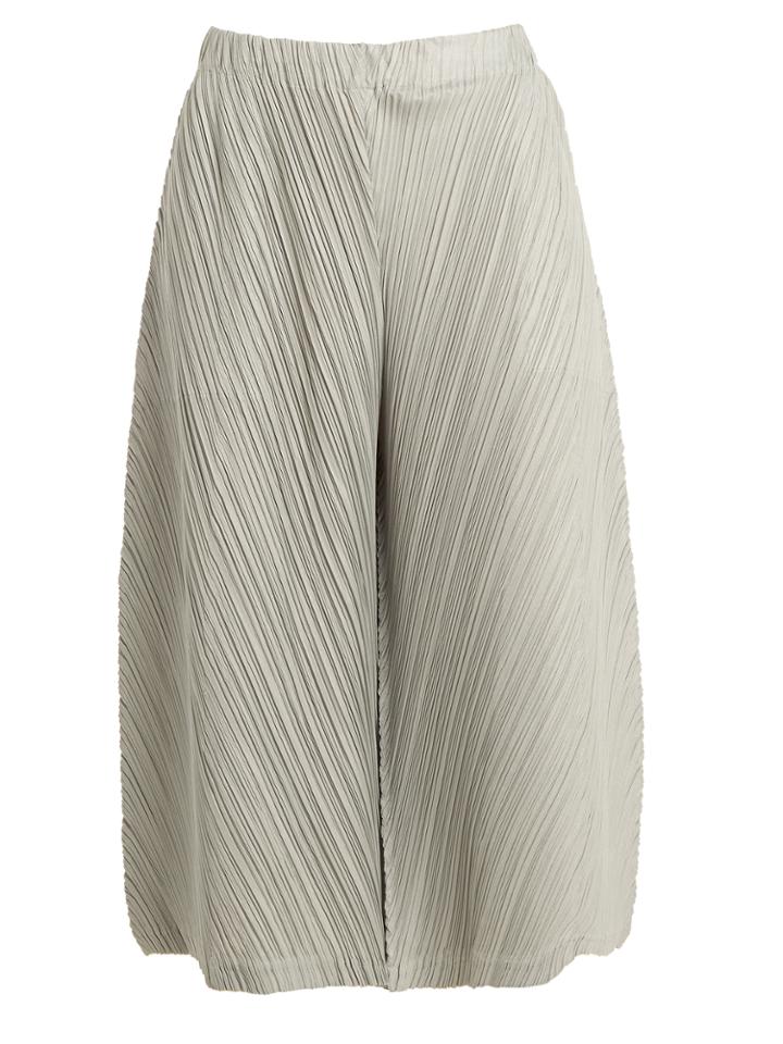 Pleats Please Issey Miyake Wide-leg Pleated Culottes