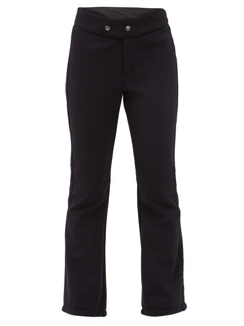 Matchesfashion.com Bogner - Emilia Flared Soft-shell Ski Trousers - Womens - Black