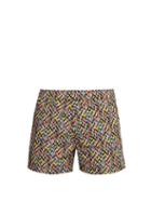Matchesfashion.com Missoni Mare - Printed Cotton Swim Shorts - Mens - Multi