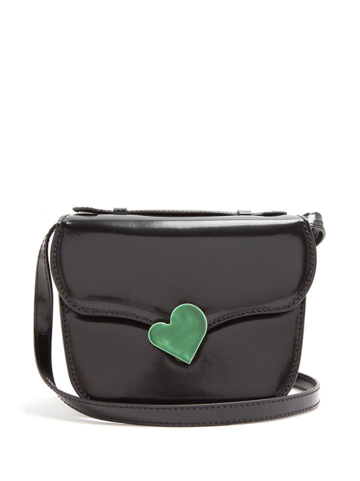 Marni Mrs Midi Mini Leather Cross-body Bag