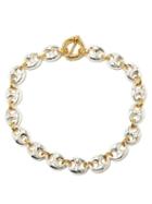 Matchesfashion.com Timeless Pearly - Coffee Bean Sterling-silver Bracelet - Womens - Silver Gold