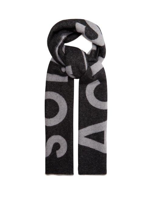 Matchesfashion.com Acne Studios - Toronto Wool Blend Scarf - Mens - Black
