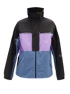Matchesfashion.com 7 Moncler Fragment - Warren Stowaway Windbreaker Jacket - Mens - Black Purple