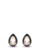 Bea Bongiasca - Gumdrop Crystal & 9kt Gold-plated Earrings - Womens - Green Multi