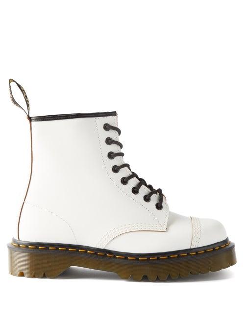 Dr. Martens - 1460 Leather Boots - Womens - White