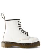 Dr. Martens - 1460 Leather Boots - Womens - White