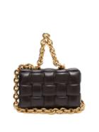 Matchesfashion.com Bottega Veneta - Padded Cassette Intrecciato Leather Bag - Womens - Brown